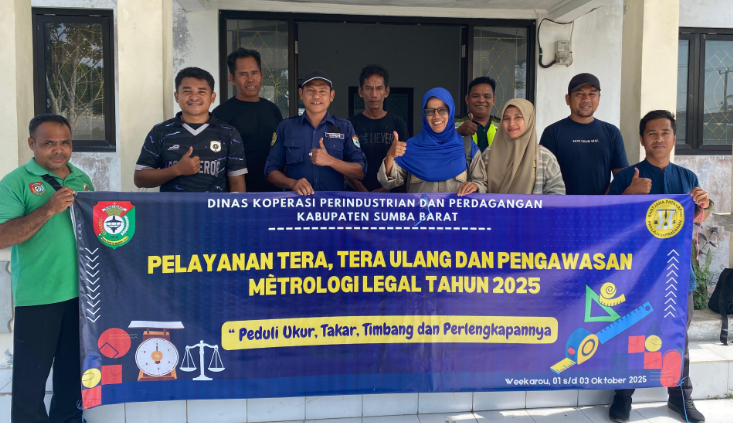 Pastikan Takaran Sesuai, Pelaku Usaha Sumba Barat Ikuti Tera & Tera Ulang”
